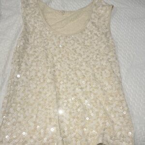 Jcrew sequin top